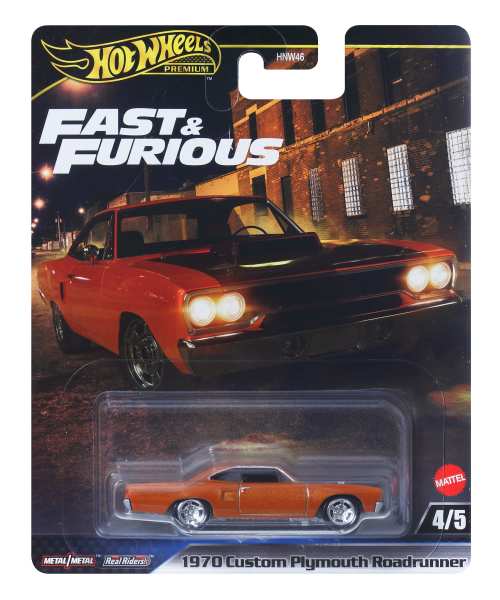Hot Wheels Hızlı ve Öfkeli Premium Arabalar 1970 Custom Plymouth