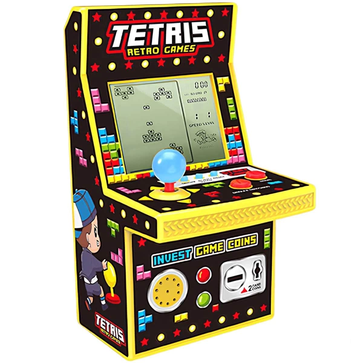 Nostaljik Mini Tetris Oyun Konsolu