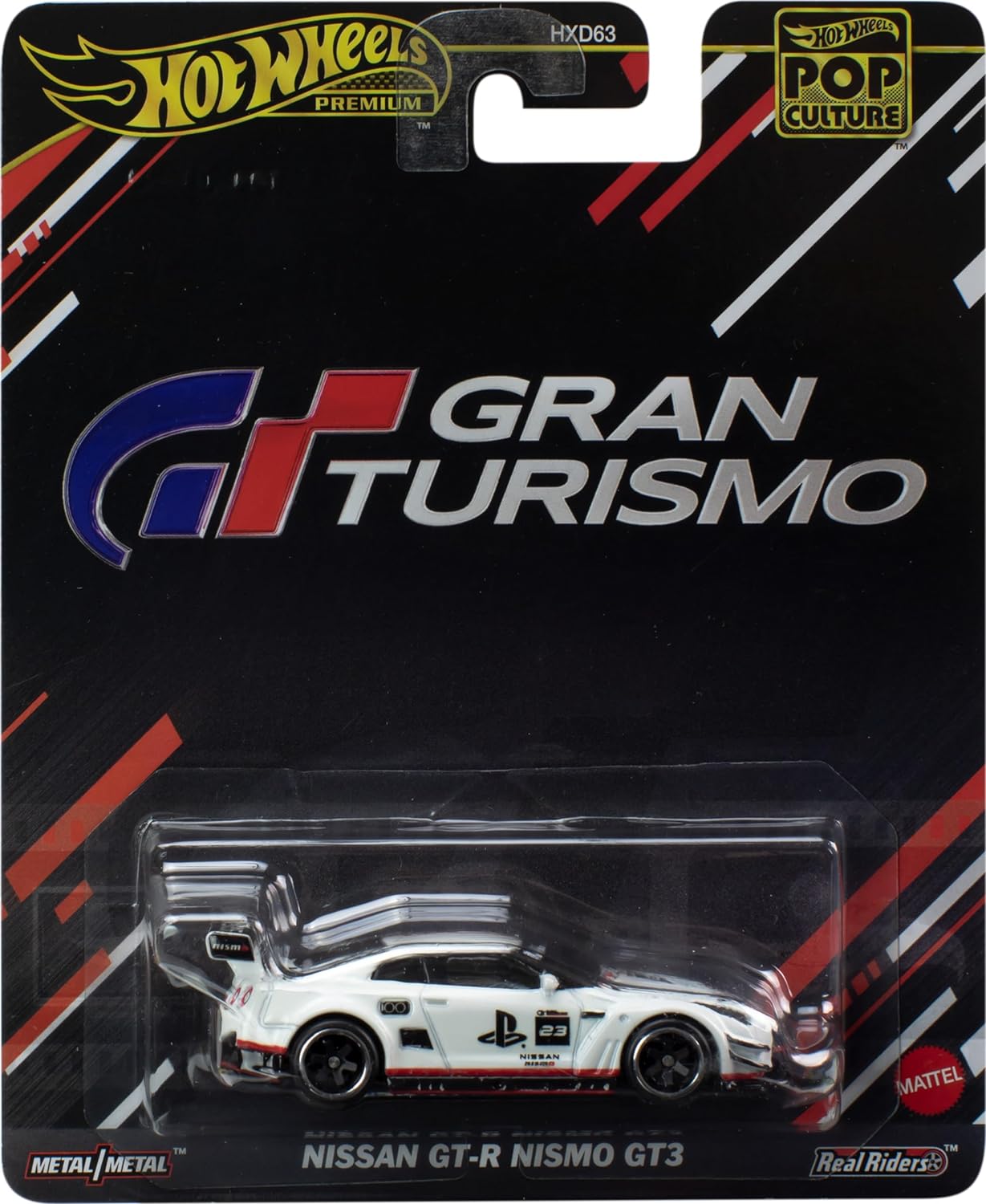 Hot Wheels Pop Culture Premium Arabalar Nissan GT-R Nismo GT3 HVJ34