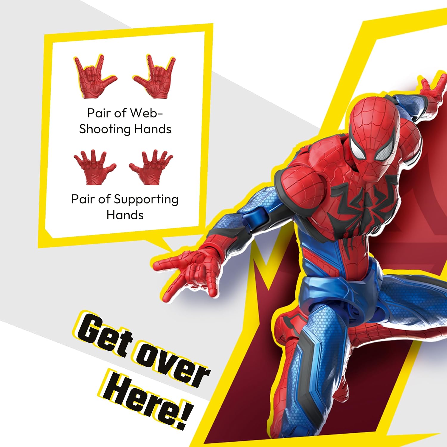 Blokees Marvel Rivals Spider-Man Figür Yapım Seti 83 Parça