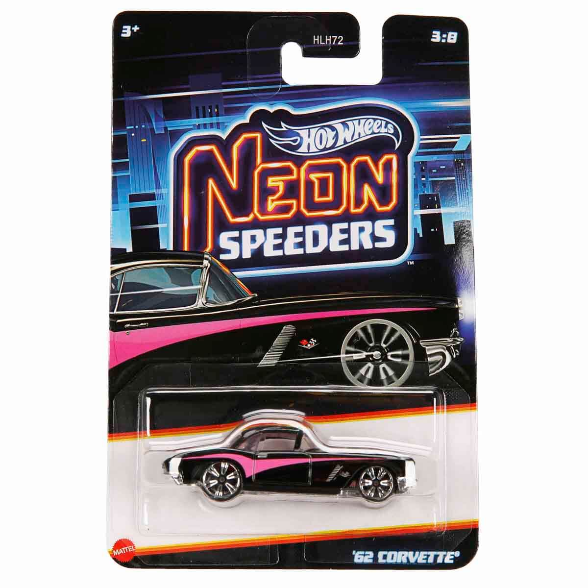 Hot Wheels Neon Speeder Arabalar 62 Corvette JKX95