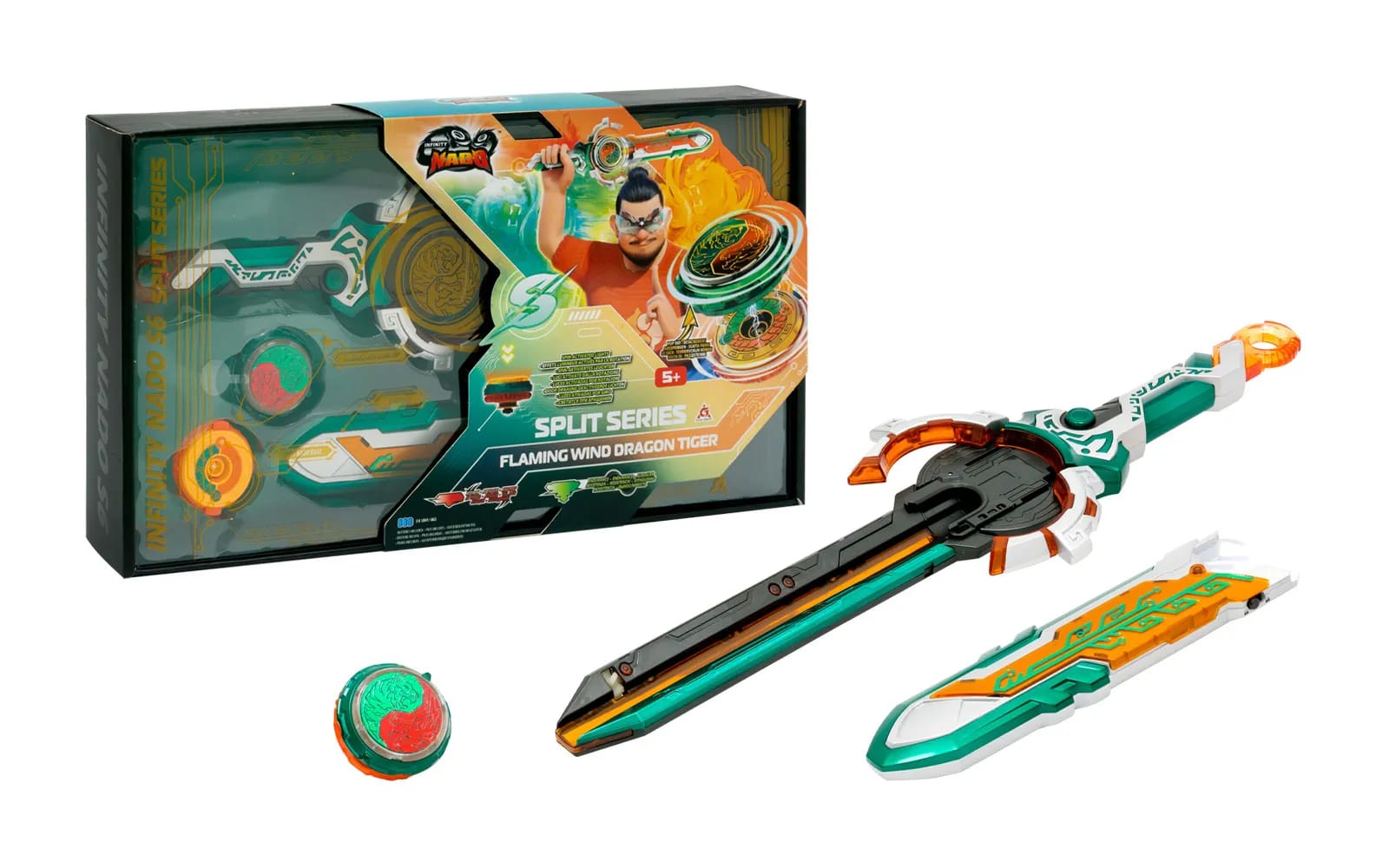 Infinity Nado Standard Battle Flaming Wind Dragon Tiger