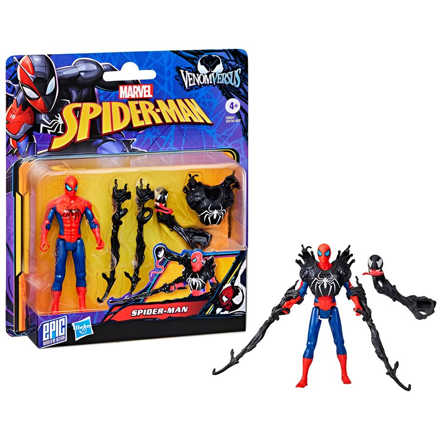 Spiderman VenomVersus Epic World of Action Deluxe Figür Spider-Man