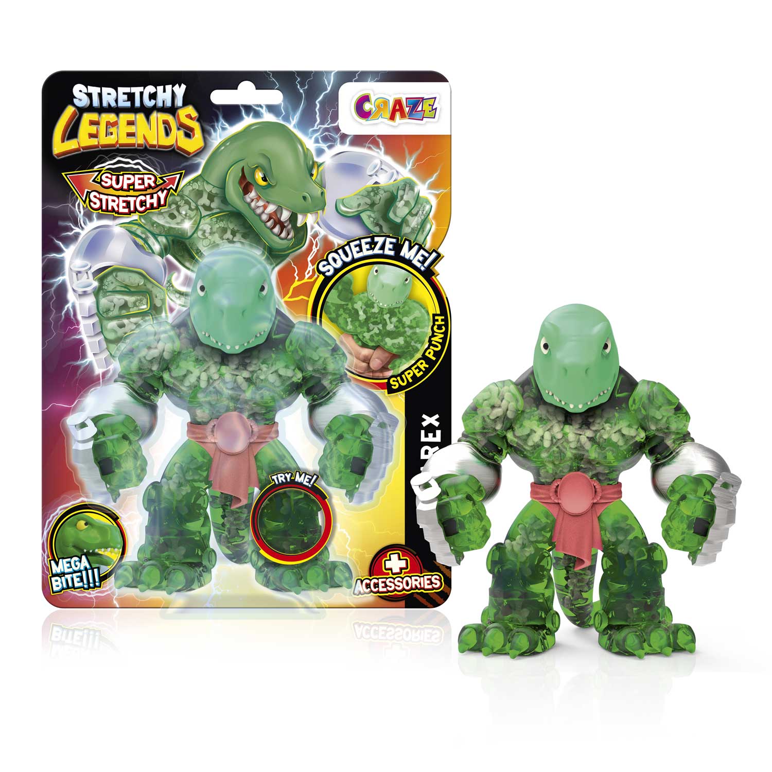 Legends Stretchy Megarex Figür