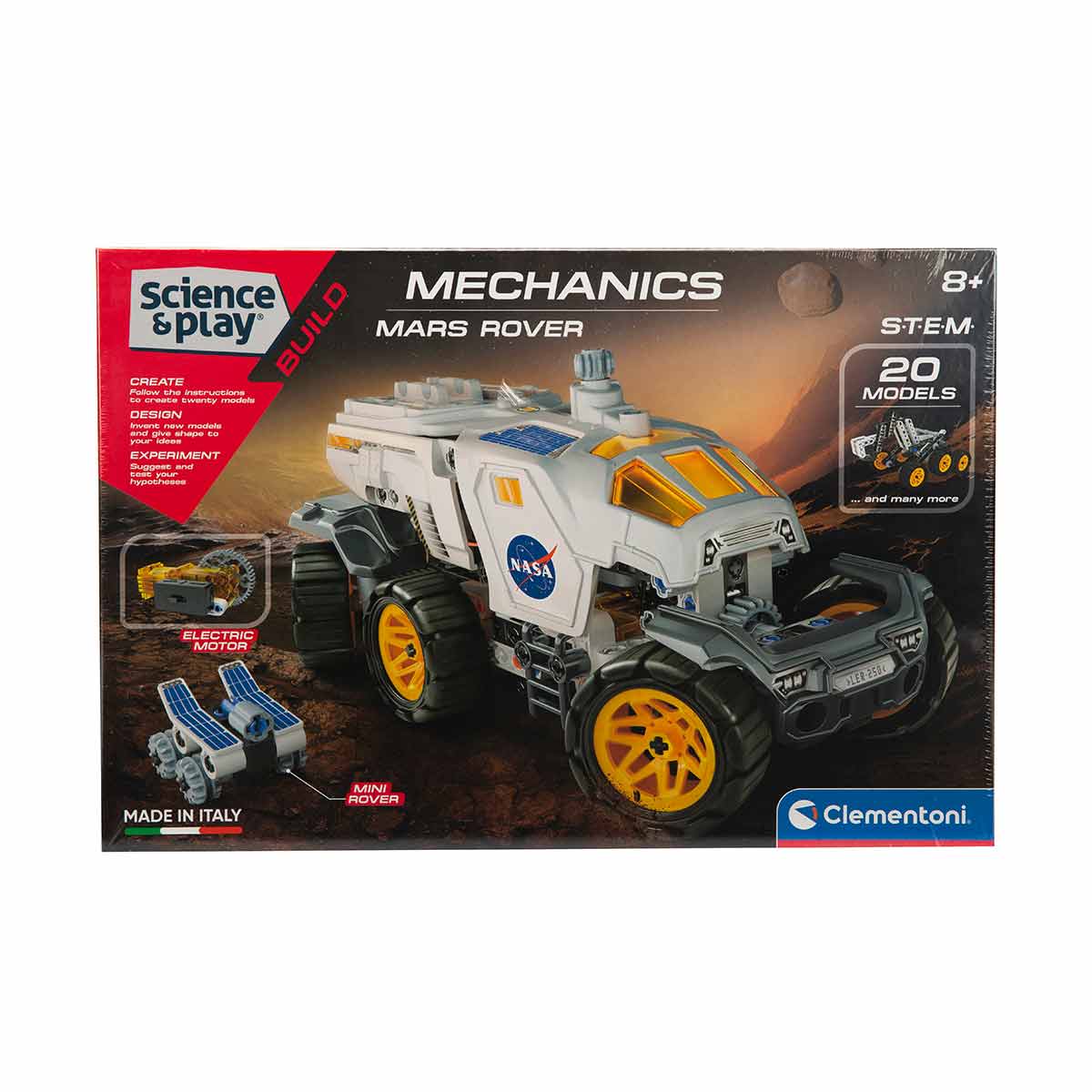 Clementoni Mekanik Laboratuvarı Nasa Mars Keşif Aracı 75070)