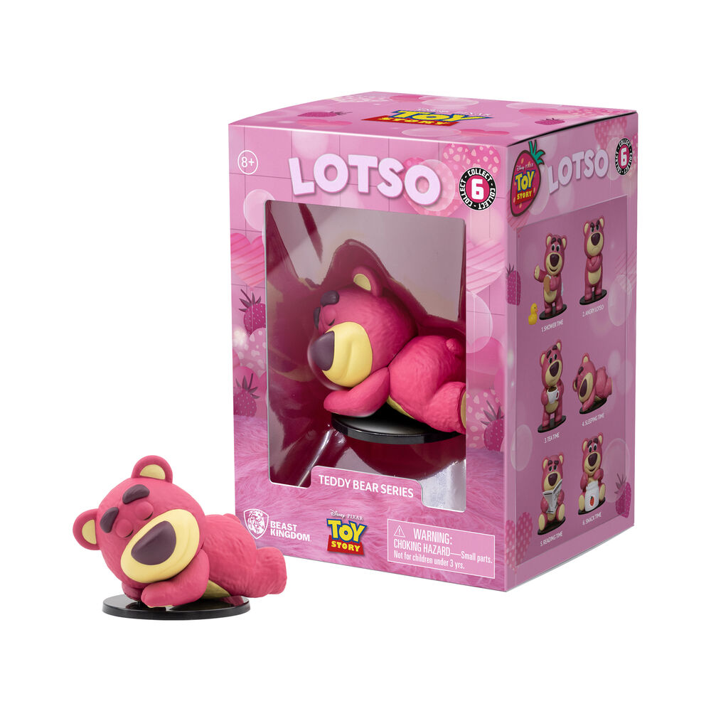 Disney Pixar Toy Story Lotso Teddy Bear Figür 8 Cm Sleeping Time