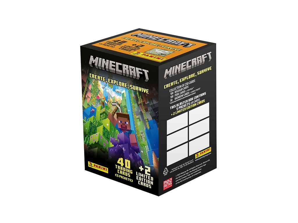 Panini Minecraft Kutulu Trading Card Seti