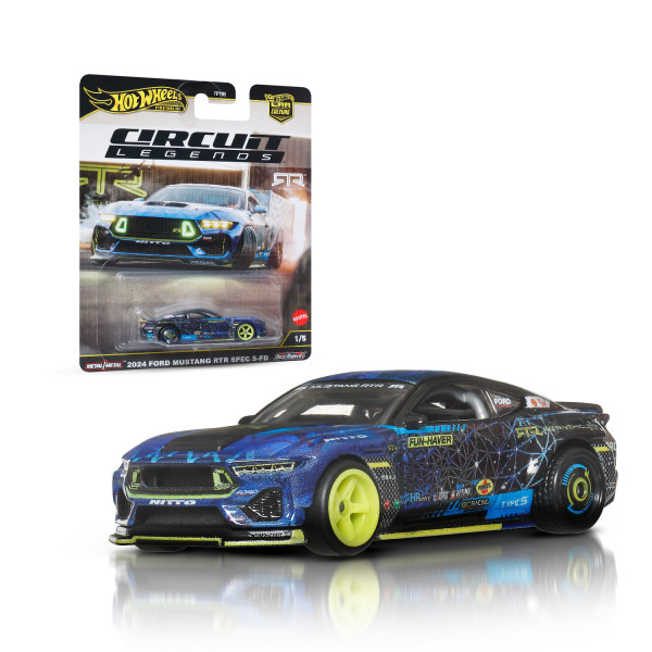Hot Wheels Car Culture Premium Arabalar 2024 Ford Mustang RTR Spec