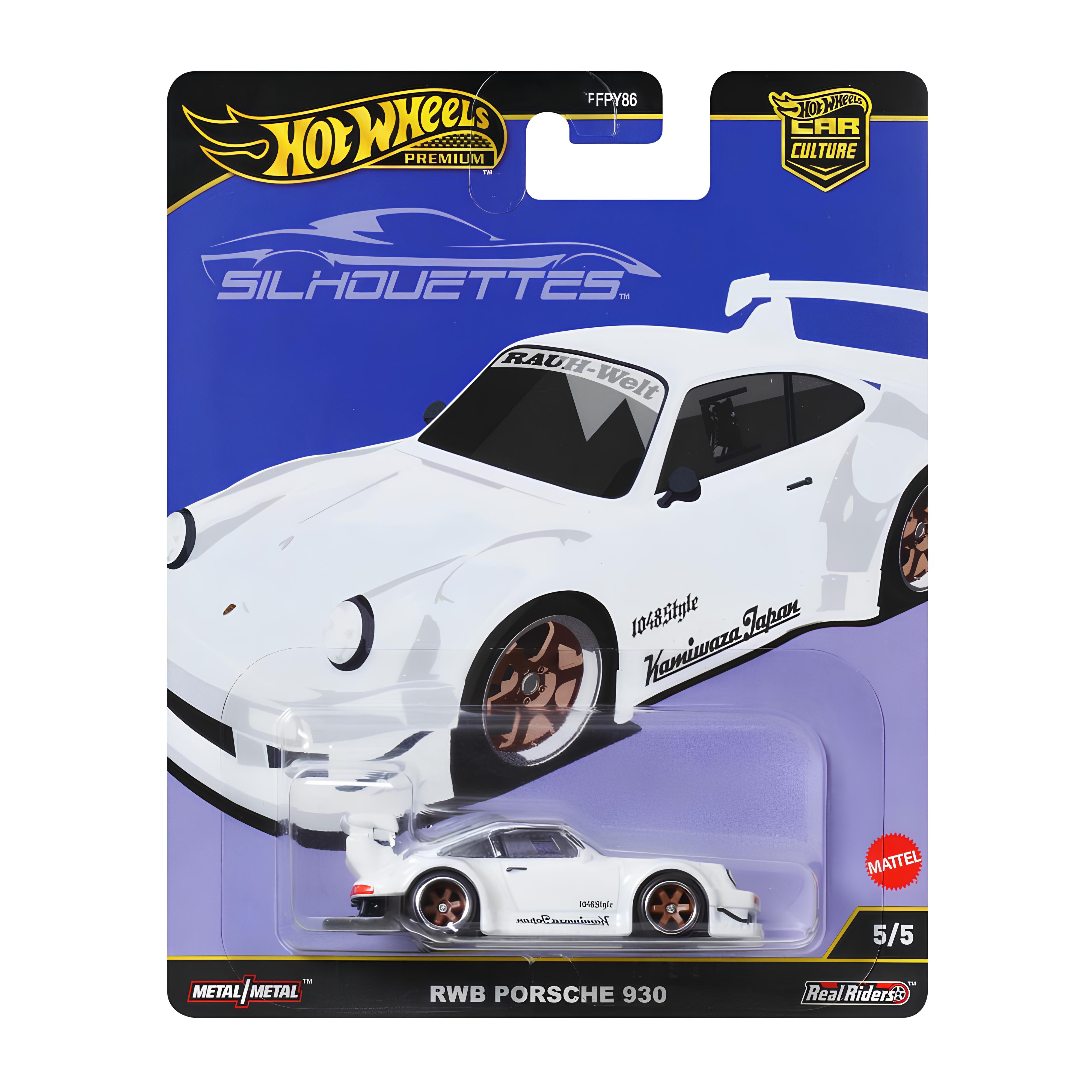 ホットウィール RWB Porsche 930+Rexy+R34 セット Hot Wheels Car Culture Premium Arabalar RWB Porsche 930 JBK58