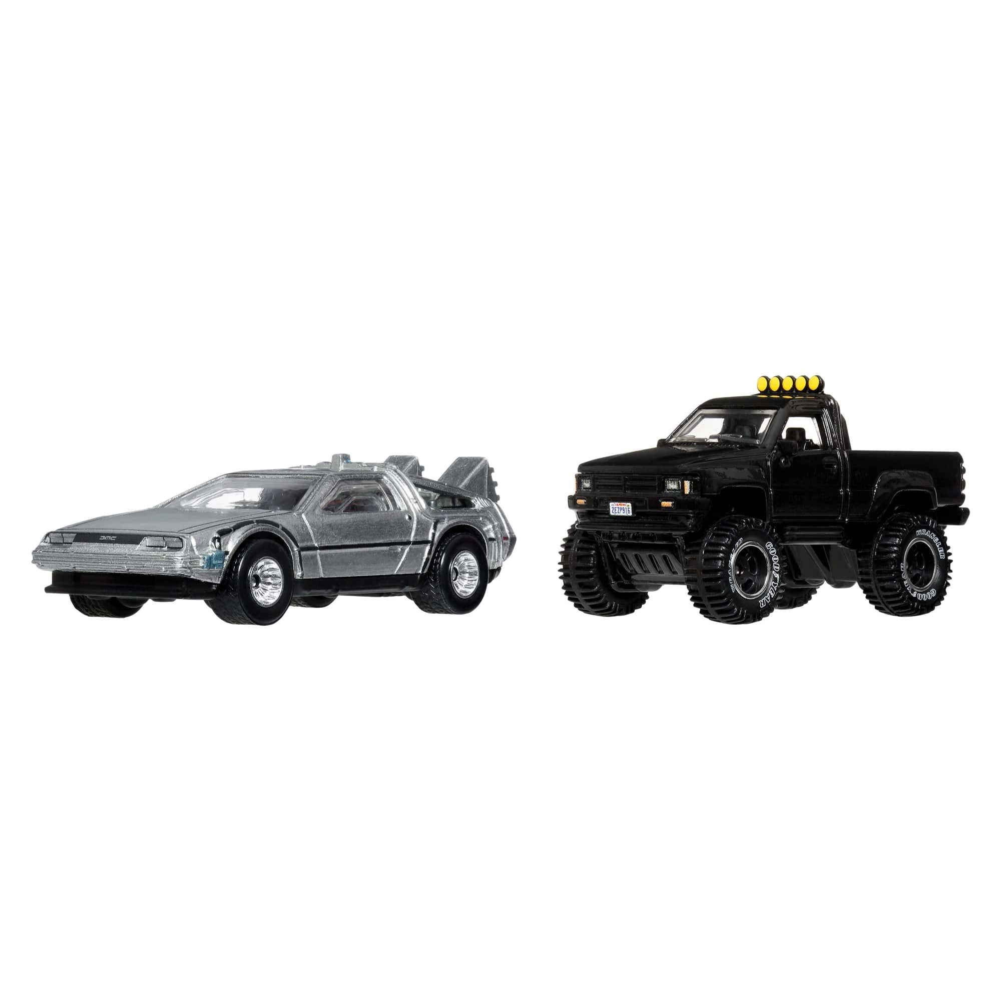 Hot Wheels 2'li̇ Premi̇um Araba Back to the Future Time Machine