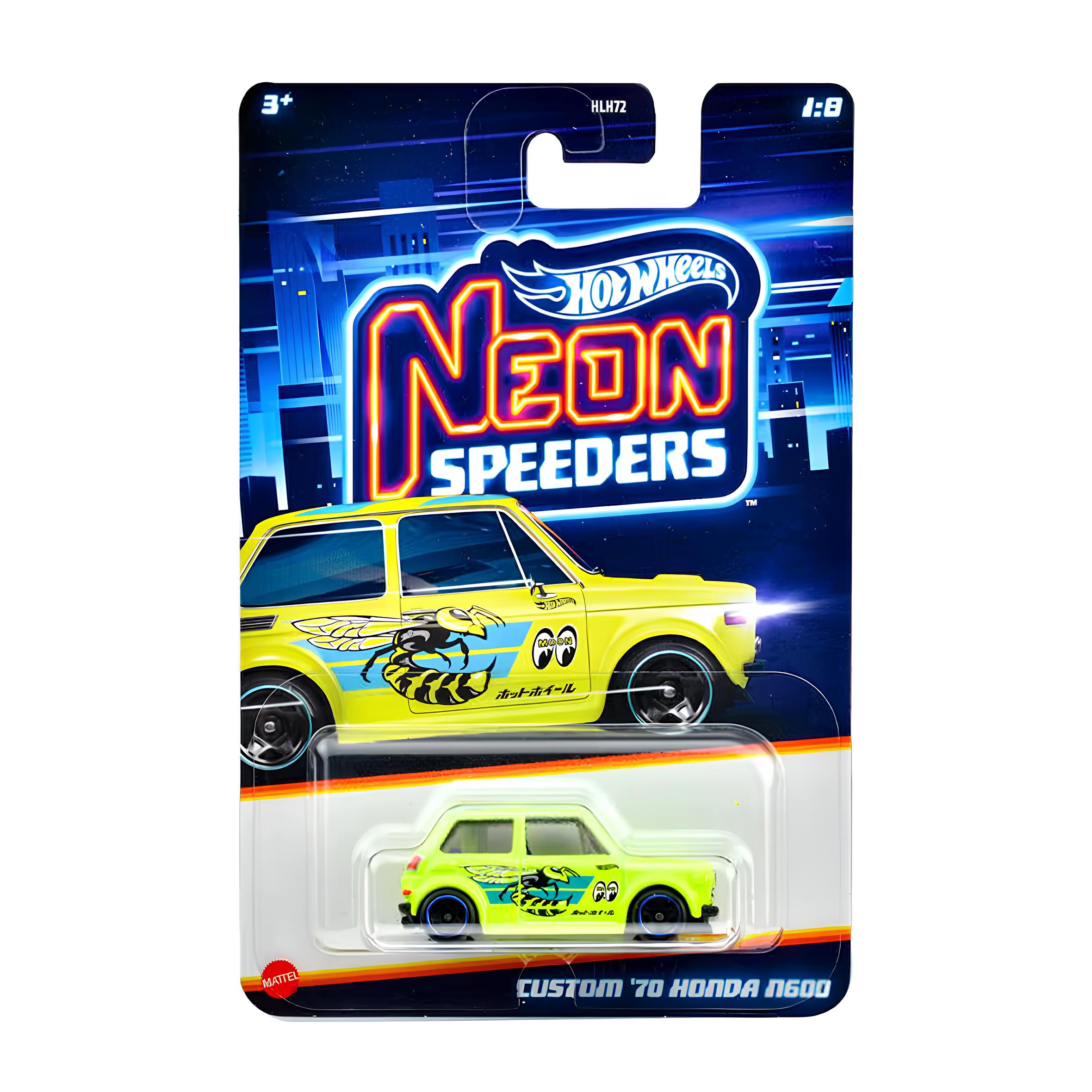 Hot Wheels Neon Speeder Arabalar 70 Honda N600 JBY92