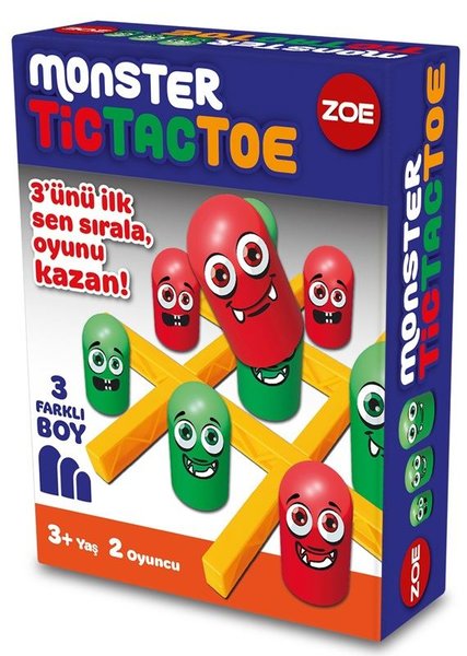 Zoe Monster Tic Tac Toe