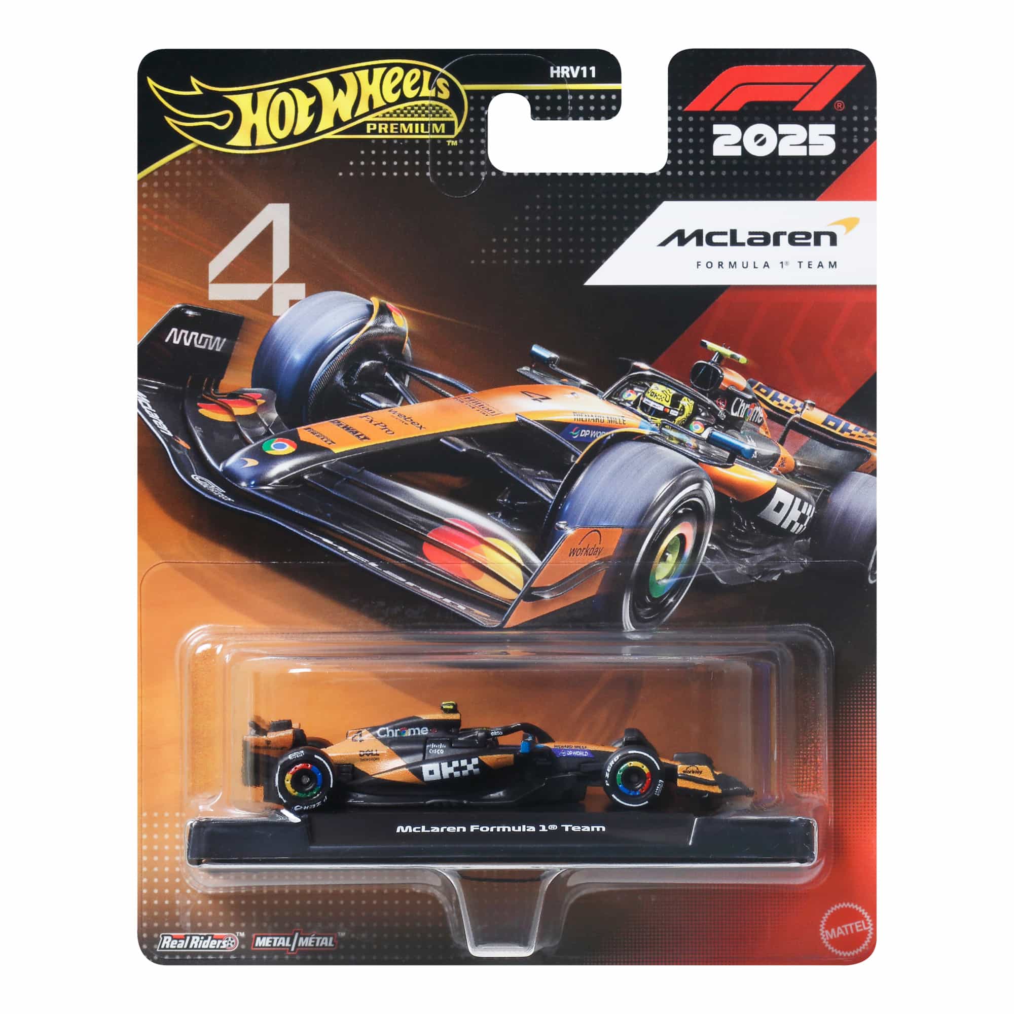 Hot Wheels Premium Formula 1 Yarış Arabası Mclaren Formula 1 Team